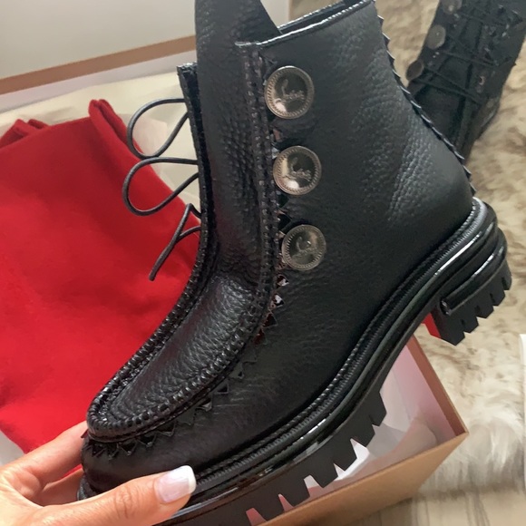 Gorgeous Pole Sweed flat soft leather Booties π©Έ - Picture 7 of 8